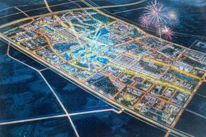 Phối cảnh khu DHNC