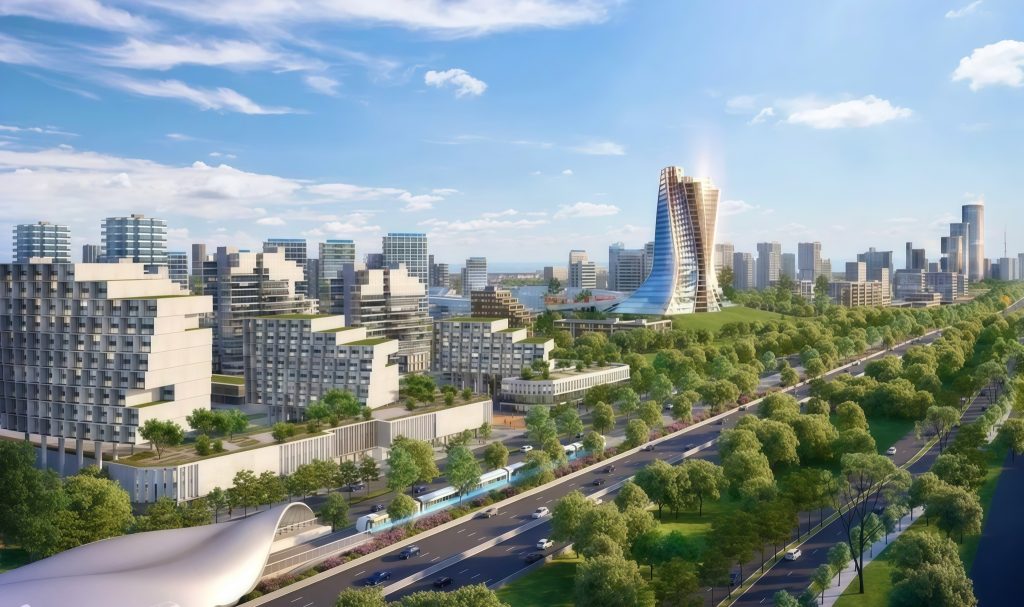 Phối cảnh khu liên cơ mới Ninh Bình(ảnh minh họa)