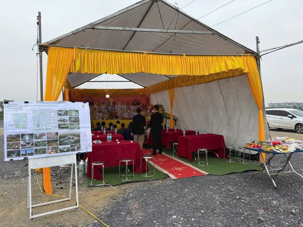 Lễ động thổ HVNH