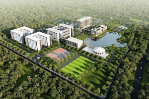 Phối cảnh Học Viện Ngân Hàng cs2