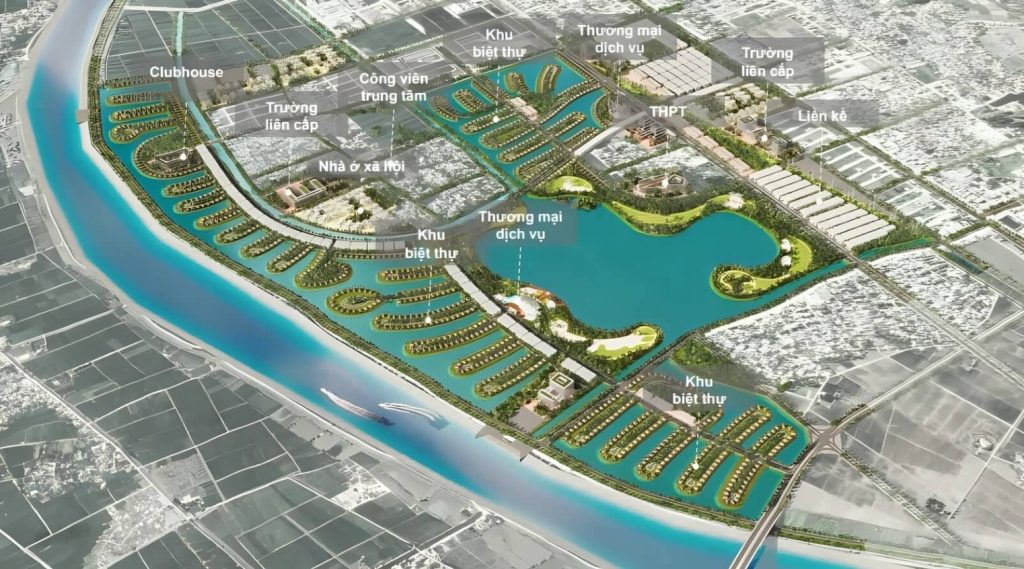 Phối cảnh tổng thể Vin Hoa Lư Ninh Bình