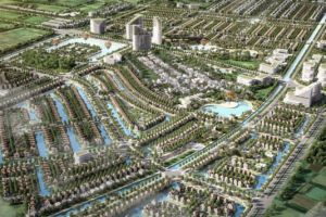 Phối cảnh khu đô thị Tiên Sơn